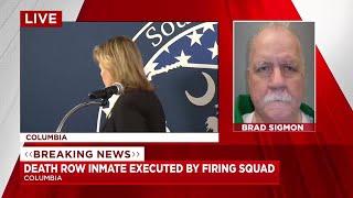 Witnesses speak following death row inmate execution