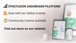 Syncfusion Dashboard Platform: Mobile Support