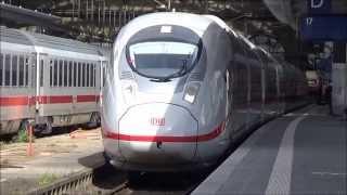 VELARO D (BR 407) mit geilem Sound Ausfahrt aus Frankfurt Hauptbahnhof