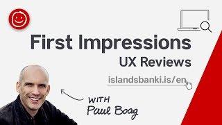 Website UX review: Brand impression vs. User Experience