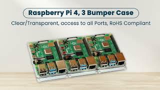 Raspberry Pi 4 Bumper Case - SB Components