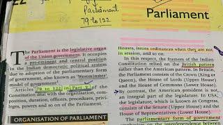 Highlight 2:40 - 7:40 from Samar study spot is live! Let’s revise parliament chapter #upsc #studywit