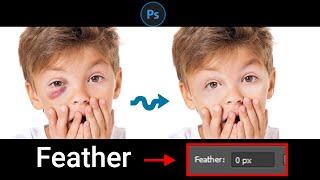 Feather  Photo Editing in Photoshop Bangla Tutorial | Shadin Creative Design