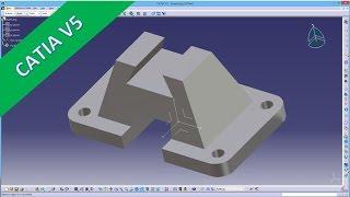 3.11 Fuehrung - Catia v5 Training - Solid combine - Rectangular pattern