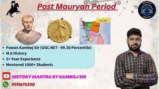 UGC NET DEC 2023 I L40 Post Mauryas by Pawan Kamboj I History I #ugcnetdecember2023 #pawankambojsir