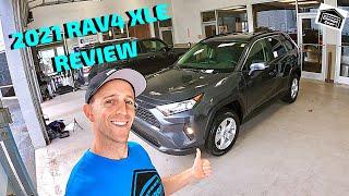 2021 TOYOTA RAV4 XLE AWD Walkaround and Review - Basil Toyota