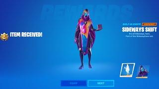 Unlocking Insane Sideways Shift Built-In Emote For Torin - Sideways Warrior Set Gameplay Fortnite.