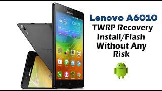 Замена или установка меню Recovery на Lenovo A6010 TWRP