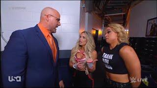 Trish Stratus & Zoey Stark Backstage: Raw August 14 2023