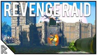 REVENGE RAID TIME - TONS OF LOOT! - Ark Survival Evolved "The Volcano" PVP #15
