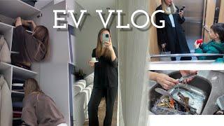 EV VLOG || DOLAP DETOKSU YAPIYORUZ // VERİLECEKLERİ AYIRDIM || EVİN BİTMEYEN TOZU // KARGOLARIM