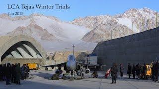 LCA Tejas Winter Trials - Leh 2015
