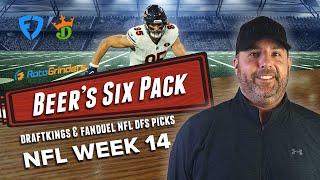 DRAFTKINGS & FANDUEL NFL PICKS WEEK 14 - DFS 6 PACK