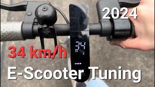 E-Scooter Tuning 2024: Trotz Tuningsperre den E-Scooter auf 34 km/h tunen! | DER AKKU PROFI |