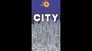 Create A City In Blender In 1 Min