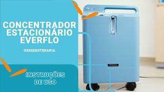 Concentrador de oxigênio EverFlo: Instrução de Uso