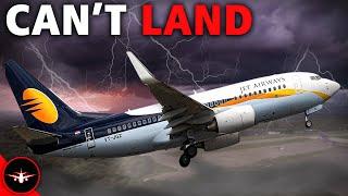 NO FUEL Over India | Jet Airways Flight 9W-555