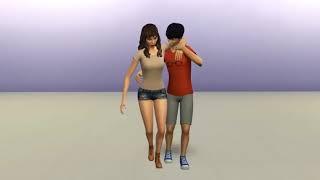 Helping friend to walk The sims 4 animation DOWNLOAD