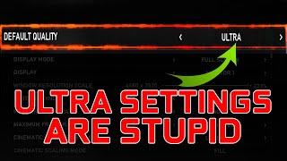 [4K] ULTRA Settings are Stupid !! ULTRA vs HIGH Graphics and FPS Comparison - 4 AAA Games