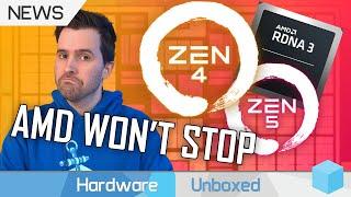 Exciting Future: AMD Zen 4 IPC, RDNA 3 Details, Zen 5 and RDNA4 Teaser