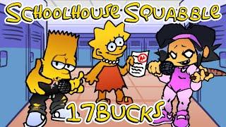 FNF: Bart VS Nene // 17Bucks // Schoolhouse Squabble █ Friday Night Funkin' █