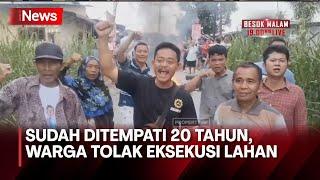 Tolak Eksekusi Tanah, Ratusan Warga di Deli Serdang Blokir Jalan dan Bakar Ban - iNews Malam 13/05