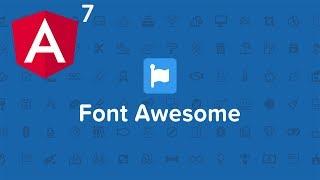 Angular 7 - Install Font Awesome