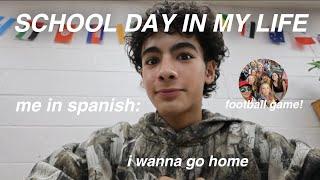 SCHOOL DAY IN MY LIFE *as a sophomore* | school vlog, friends, + football game