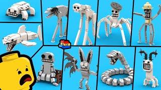 LEGO Zoonomaly: Building All NEW Monsters (Monster Snake, Shark Bat, Spider, and more)