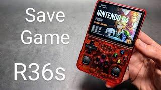 How to Save Game on R36s Game Console