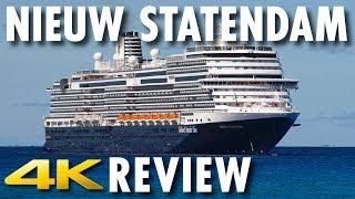 Nieuw Statendam Tour & Review ~ Holland America Line ~ Cruise Ship Review [4K Ultra HD]