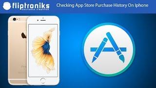 Checking App Store Purchase History On Iphone - Fliptroniks.com