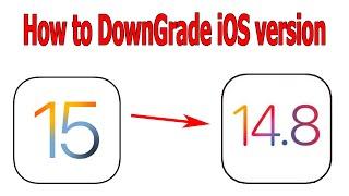 How to downgrade iPhone 7 Plus iOS 15 to iOS 14.8