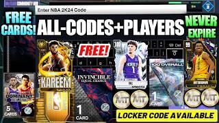 Everything FREE in 2K! 4 Active Locker Codes and Best Guaranteed Free Players in NBA 2K24 MyTeam