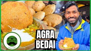 Best Bedai Breakfast in Agra Street Food | Veggie Paaji