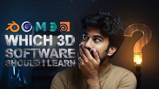 Best 3D Software to Learn in 2025 | Cinema 4d Vs Blender Vs Maya Vs Houdini