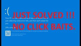 Windows 10 VIDEO DXGKRNL [FIXED] [NO CLICK BAITS] Fatal error [Windows Version 1909, 20H1, 20H2]