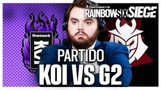 ASÍ fue el PARTIDO de KOI vs G2 de RAINBOW SIX SIEGE | Caramelo Rainbow Six Siege Gameplay Español