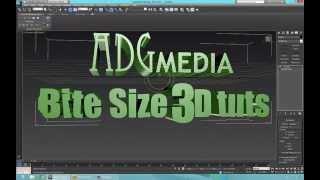 CORRECTLY IMPORT illustrator files INTO 3DS MAX 2013