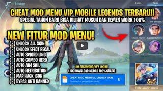 CHEAT ML TERBARU 2025 | MOD UNLOCK ALL SKIN MOBILE LEGENDS | ANTI BANNED NO PASSWORD