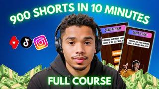 1000 YouTube Shorts in 13 MINUTES - AI Style!