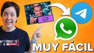 Crea tus propios GIFs animados para WHATSAPP (o donde quieras!!)