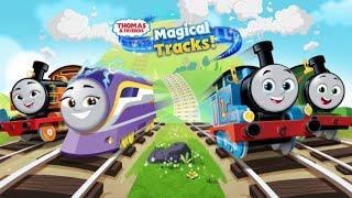 Thomas & friends magical tracks | train catch fire very dengeroius | GORDON mission in HUNTED CASTEL