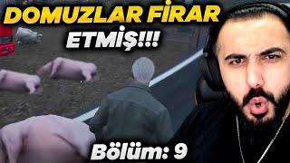 BÜTÜN DOMUZLAR KAÇIP FİRAR ETMİŞ!!  RANCH SIMULATOR (Bölüm 9) | Barış Can