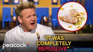 Hell’s Kitchen | 11 Times Gordon Ramsay Freaked Out Over Terrible Dishes