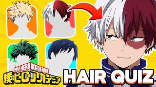 ANIME HAIR QUIZ ️‍️| Guess the character | Anime quiz | My Hero Academia