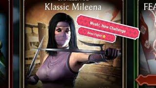 New Challenge Klassic Mileena Boss Fight in (Mortal Kombat Mobile)!!