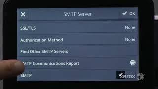 Xerox® VersaLink®Controller Email Configuration