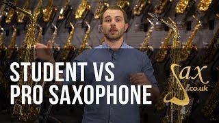 Student Saxophone Vs Professional Saxophone