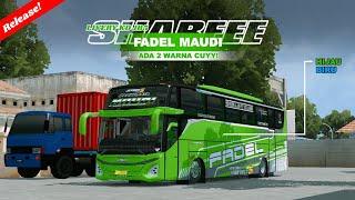 SHAREEE‼️ LIVERY FADEL MAUDI JETBUS5🟢 || KODENAME MN ART X RPC || BUS SIMULATOR INDONESIA